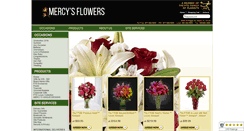 Desktop Screenshot of mercysflowersonline.com